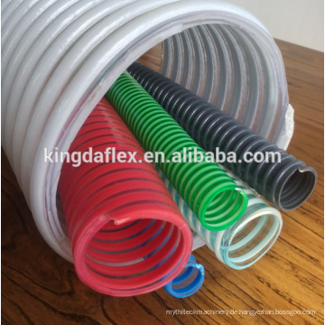 25mm 1 Zoll flexibler Schlauch PVC-Spiralsaugschlauch flexibler PVC-Schlauch Hersteller